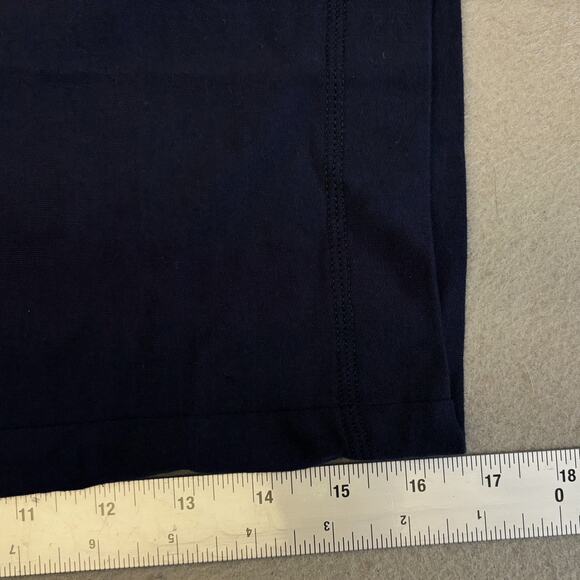 Silverwear Capri Athleisure Pants Womens PL Petite Large Blue Pull On Drawstring - Picture 8 of 10